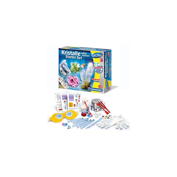 8005125692699 - Experimentierkasten Kristalle selbst züchten Starter-Set 8005125692699 Clementoni