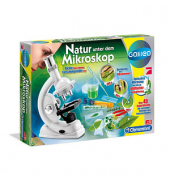 Clementoni Experimentierkasten Natur unter dem Mikroskop