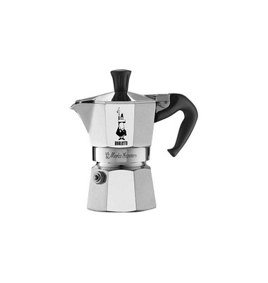 BIALETTI Moka Express 2 Espressokocher silber, 2 Tassen