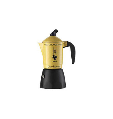 BIALETTI Orzo Express Espressokocher gelb, 2 Tassen