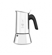 Espressokocher VENUS 0007266/CN, silber/schwarz, 10 Tassen