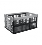 Klappbox 2311650011, 45 Liter - nutzbar, Polypropylen, 100 % recyclebar schwarz/grau