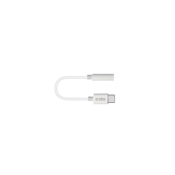 8018417298059 - USB C35 mm Adapter 90 cm weiß 8018417298059 sbs