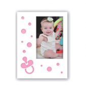 Bilderrahmen Baby Nicola - rosa, für 1 Foto 10 x 15 cm