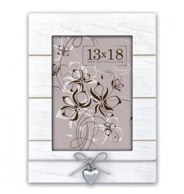 XD 557V Bilderrahmen Arial wei&szlig; 13x18cm vertical