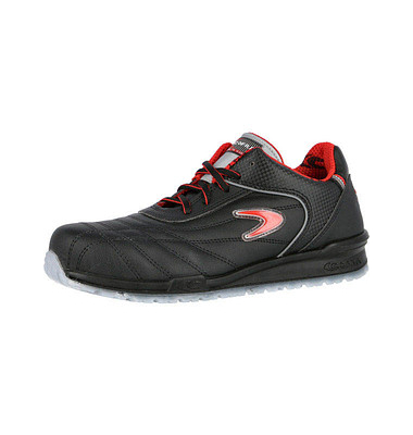Sicherheitsschuhe MEAZZA RUNNING, S1P, SRC, Unisex, schwarz/rot Sicherheitsschuhe MEAZZA RUNNING, S1P, SRC, Unisex, schwarz/rot