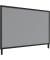 Quadrifoglio Trennwand grau 140,0 x 109,0 cm
