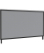 Quadrifoglio Trennwand grau 160,0 x 109,0 cm