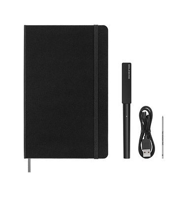 MOLESKINE Smart Writing Set Smart-Pen+ 3 Digitalisierungsstift mit Notizbuch