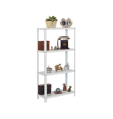 Simon Rack Schwerlastregal KIT HOMECLASSIC MINI 4/300 weiß 80,0 x 30,0 x 160,0 cm