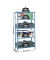 Simon Rack Schwerlastregal KIT SIMONCLICK 5/400 blau, weiß 90,0 x 40,0 x 180,0 cm