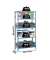 Simon Rack Schwerlastregal KIT SIMONCLICK PLUS 5/400 blau, weiß 100,0 x 40,0 x 200,0 cm