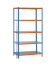 Simon Rack Schwerlastregal KIT SIMONCLICK PLUS 5/500 orange, blau, verzinkt 100,0 x 50,0 x 200,0 cm