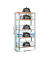 Simon Rack Schwerlastregal KIT MADERCLICK PLUS 5/400 orange, blau 100,0 x 40,0 x 200,0 cm