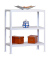 Simon Rack Schwerlastregal KIT HOMECLICK MINI 5/300 weiß 80,0 x 30,0 x 90,0 cm