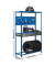 Simon Rack Werkbank KIT SIMONRACING BOX PLUS 3/400 blau, verzinkt 100,0 x 40,0 cm