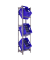 Simon Rack Schwerlastregal KIT SIMONBOTTLE 3 GRIS grau 40,0 x 30,0 x 180,0 cm