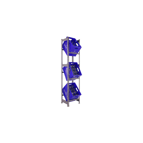 8435104947159 - Simonrack Getränkekistenregal KIT SIMONBOTTLE 3 GRIS 330100024184033 grau 400 x 300 x 1800 cm 8435104947159 - Simonrack Getränkekistenregal KIT SIMONBOTTLE 3 GRIS 330100024184033 grau 400 x 300 x 1800 cm