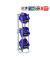 Simon Rack Schwerlastregal KIT SIMONBOTTLE 3 GRIS grau 40,0 x 30,0 x 180,0 cm