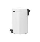 Newlcon Mülleimer 12,0 l weiß