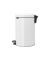brabantia Newlcon Mülleimer 12,0 l weiß