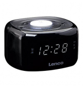 Lenco CR-12 Radiowecker schwarz