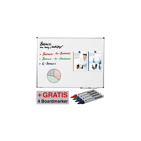 8713797047135 - Whiteboard PREMIUM 900 x 600 cm weiß spezialbeschichteter Stahl + GRATIS 4 Boardmarker TZ 100 farbsortiert 8713797047135 Legam 8713797047135 - Whiteboard PREMIUM 900 x 600 cm weiß spezialbeschichteter Stahl + GRATIS 4 Boardmarker TZ 100 farbsortiert 8713797047135 Legam