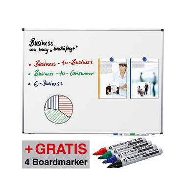 Whiteboard Premium, 7-P102063, 150x100cm, lackiert, Aluminiumrahmen Whiteboard Premium, 7-P102063, 150x100cm, lackiert, Aluminiumrahmen