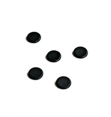 Haftmagnet Glasboard-Zubeh&ouml;r, 7-181600, Rund, 30mm &Oslash;, schwarz, 2500g