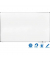 Whiteboard Premium, 7-102075, 200x120cm (BxH), lackiert, Aluminiumrahmen