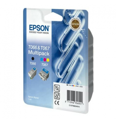 Inkjetpatrone T066+T067