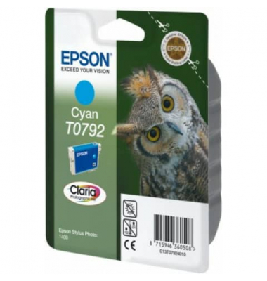 Inkjetpatrone T0792 cyan