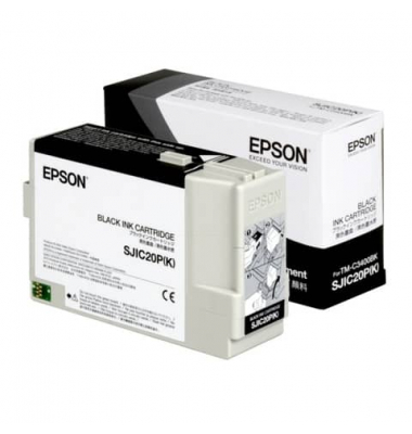 Druckerpatrone C33S020490 (kompatibel zu Epson ColorWorks C 3400), schwarz