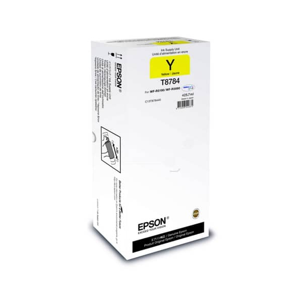 8715946542874 - T87844 - 4257 ml - Gelb - original - Nachfülltinte - für WorkForce Pro WF-R5190 WF-R5190DTW WF-R5690 WF-R5690DTWF WF-R5690DTWFL