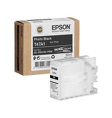 Druckerpatrone T47A1 C13T47A100 (kompatibel zu Epson T47A1), fotoschwarz