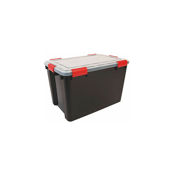 8716382178191 - Aufbewahrungsbox AT-LD BkR C DRed 6191 außen 29x59x38cm Polypropylen schwarz transparent rot 8716382178191 IRIS Ohyama 8716382178191 - Aufbewahrungsbox AT-LD BkR C DRed 6191 außen 29x59x38cm Polypropylen schwarz transparent rot 8716382178191 IRIS Ohyama