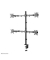 Neomounts by Newstar Monitor-Halterung FPMA-D550D4BLACK schwarz, Tischklemme, Tischbohrung