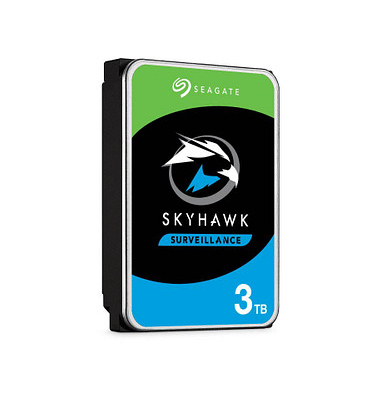 interne Festplatte SkyHawk ST3000VX015, silber, 3,5 Zoll (8,89cm), 3 TB, HDD