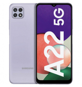 SAMSUNG Galaxy A22 5G Dual-SIM-Smartphone violett 128 GB