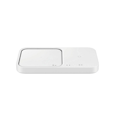 SAMSUNG Wireless Charger Duo Induktive Ladestation grau, 15 Watt