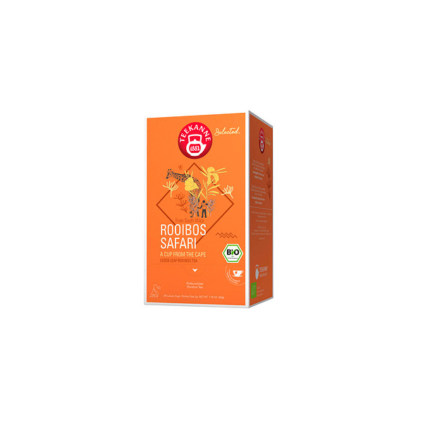 Teekanne Tee Bio Luxury Cup Rooibos Safari 68461, Rooibos Tee, Beutel 9001475084619 Teekanne 25 Stück