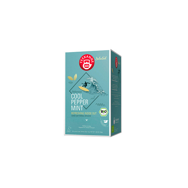 9001475084626 - Bio Luxury Cup Cool Pepper Mint Bio-Tee 25 Portionen 9001475084626 TEEKANNE 89 Gramm