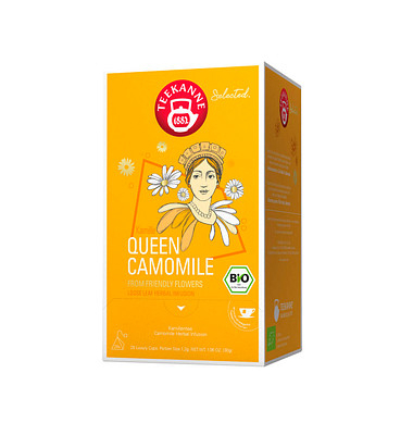 TEEKANNE Bio Luxury Cup Queen Camomile Bio-Tee 25 Portionen