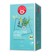 Tee Bio Luxury Cup Vitalizing Herbs 68467, Honigbusch, Pfefferminze, Zimt, S&uuml;&szlig;holz, Zitronengras, Ringelblumenbl&uuml;ten, Beutel