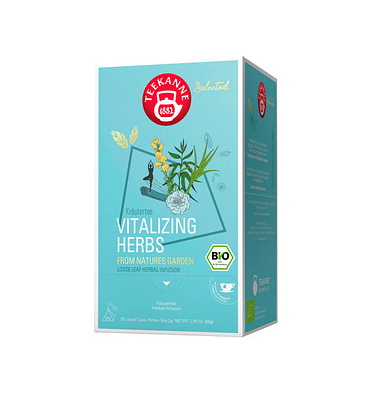 TEEKANNE Bio Luxury Cup Vitalizing Herbs Bio-Tee 25 Portionen TEEKANNE Bio Luxury Cup Vitalizing Herbs Bio-Tee 25 Portionen
