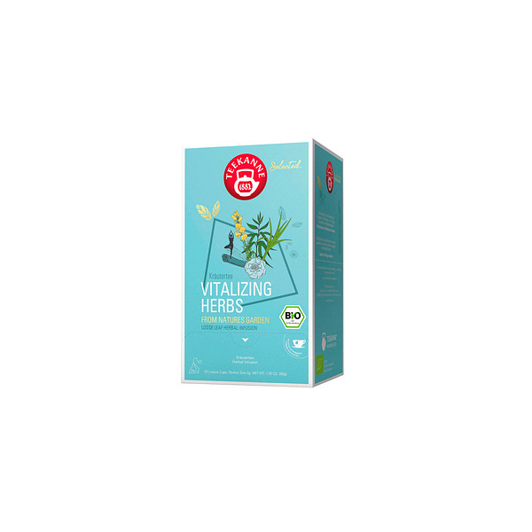 9001475084671 - Bio Luxury Cup Vitalizing Herbs Bio-Tee 25 Portionen 9001475084671 TEEKANNE 109 Gramm 9001475084671 - Bio Luxury Cup Vitalizing Herbs Bio-Tee 25 Portionen 9001475084671 TEEKANNE 109 Gramm