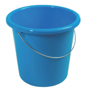 Eimer - Plastik, rund, 10 Liter, blau