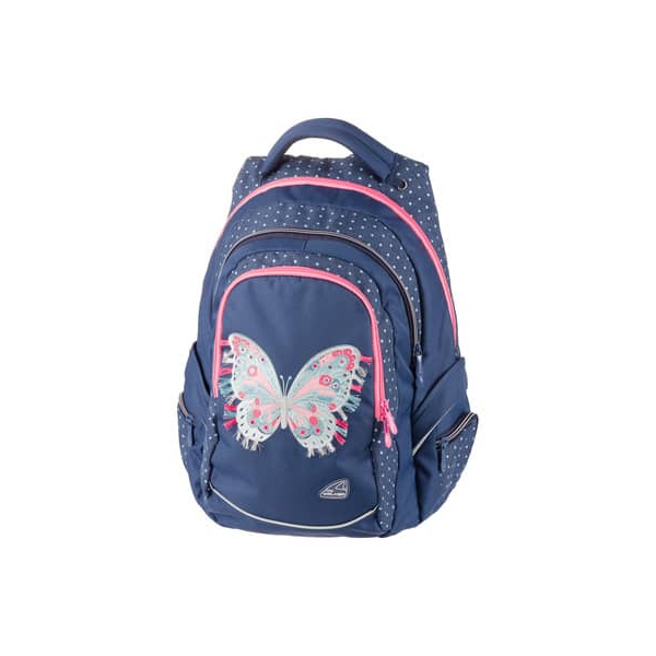 9002638218551 - Schulrucksack Fame Magic Butterfly - dark blue 9002638218551 WALKER 9002638218551 - Schulrucksack Fame Magic Butterfly - dark blue 9002638218551 WALKER