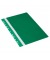 Schnellhefter Multiloch 1704001-06, A4, gr&uuml;n, Polyvinylchlorid (PVC), 80g, Vorderdeckel transparent