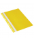 Schnellhefter 1704001-11, A4, gelb, Polyvinylchlorid (PVC), Vorderdeckel transparent